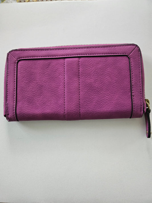 Pretty purple wallet