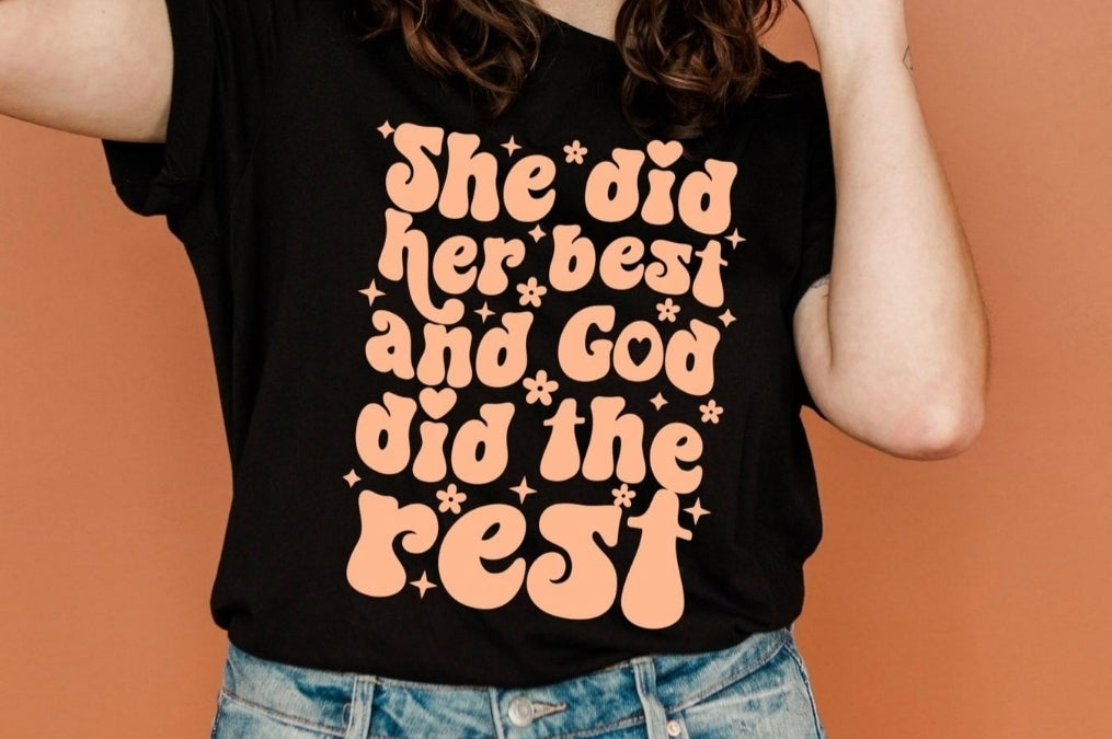 She did her best God did the rest